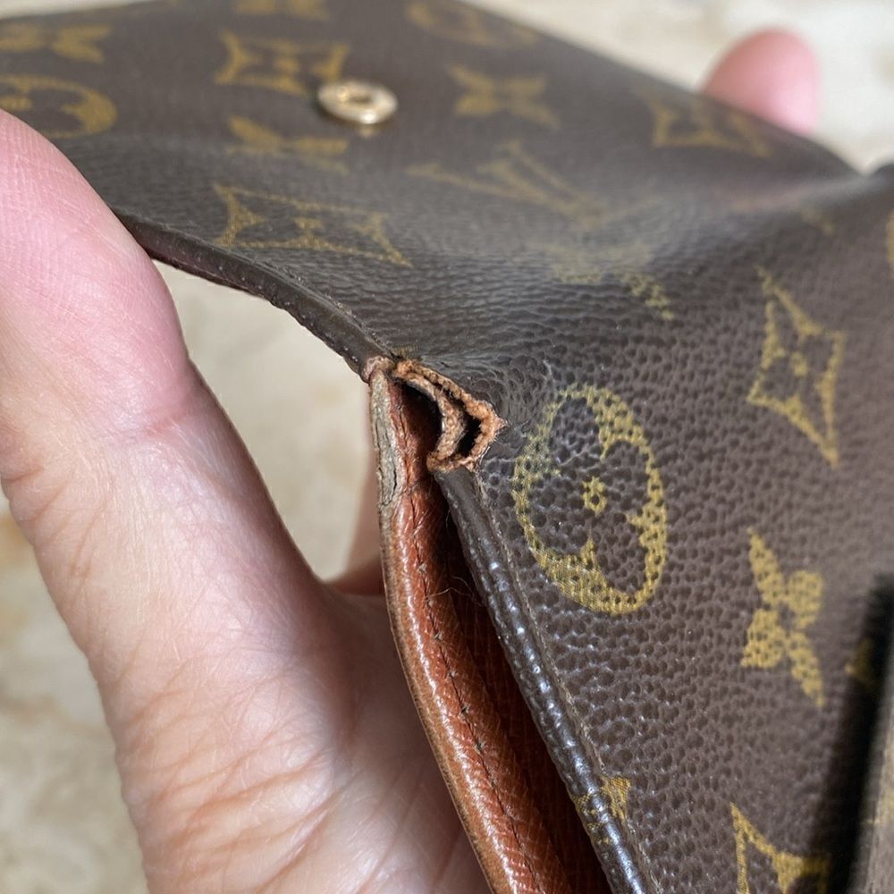 Authentic Vintage Louis Vuitton Monogram Portefeiulle Elise Trifold Wallet - Picture 12 of 16